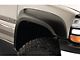 Bushwacker Extend-A-Fender Flares with Extended Coverage; Front; Matte Black (99-06 Silverado 1500)