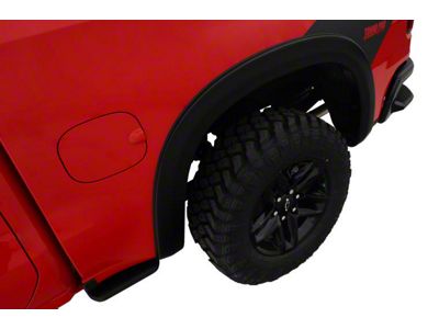 Bushwacker OE Style Fender Flares; Rear; Matte Black (19-23 Silverado 1500)
