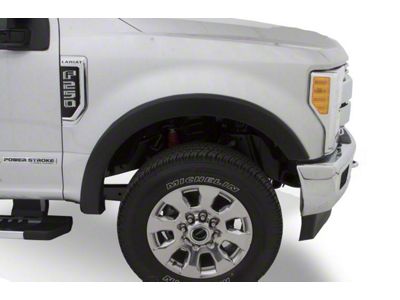 Bushwacker OE Style Fender Flares; Front; Matte Black (17-22 F-250 Super Duty)