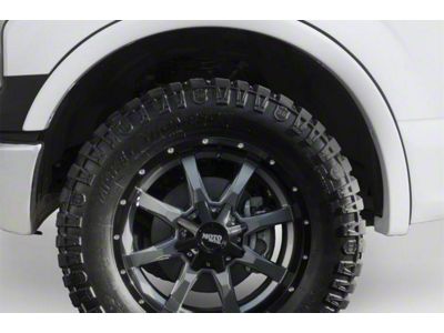 Bushwacker OE Style Fender Flares; Front and Rear; Oxford White (17-22 F-250 Super Duty)