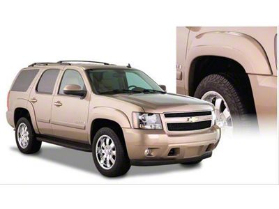 Bushwacker OE Style Fender Flares; Front and Rear; Matte Black (07-14 Tahoe)