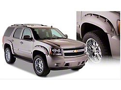 Bushwacker Pocket Style Fender Flares; Front and Rear; Matte Black (07-14 Tahoe)