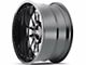 Cali Off-Road Summit Gloss Black Milled 5-Lug Wheel; 20x10; -25mm Offset (02-08 RAM 1500, Excluding Mega Cab)