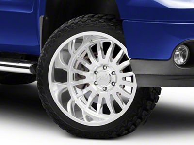 Cali Off-Road Summit Polished 6-Lug Wheel; 26x14; -76mm Offset (07-13 Sierra 1500)