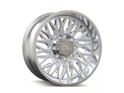 Cali Off-Road Crusher Polished 6-Lug Wheel; 22x10; -19mm Offset (07-13 Silverado 1500)