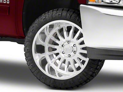 Cali Off-Road Summit Polished 6-Lug Wheel; 24x14; -76mm Offset (07-13 Silverado 1500)