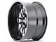 Cali Off-Road Summit Gloss Black Milled 6-Lug Wheel; 22x10; 0mm Offset (07-14 Yukon)