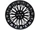 Cali Off-Road Vertex Gloss Black Milled 6-Lug Wheel; 22x12; -44mm Offset (07-14 Yukon)