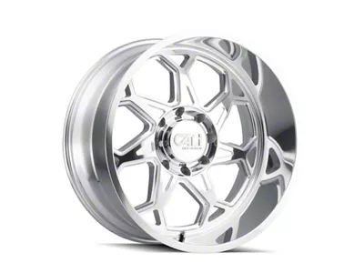 Cali Off-Road Sevenfold Polished 8-Lug Wheel; 24x12; -51mm Offset (08-10 F-250 Super Duty)