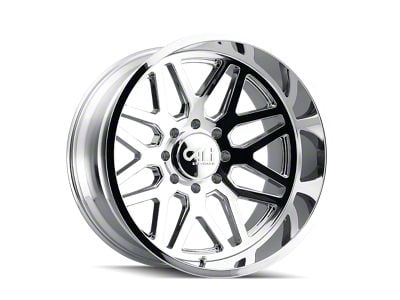 Cali Off-Road Invader Chrome 8-Lug Wheel; 28x12; -44mm Offset (08-10 F-350 Super Duty SRW)