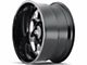 Cali Off-Road Sevenfold Gloss Black Milled 6-Lug Wheel; 20x10; -25mm Offset (09-14 F-150)