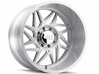Cali Off-Road Gemini Brushed 6-Lug Wheel; 22x12; -51mm Offset (14-18 Sierra 1500)
