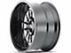 Cali Off-Road Summit Gloss Black Milled 6-Lug Wheel; 20x9; 0mm Offset (15-20 F-150)