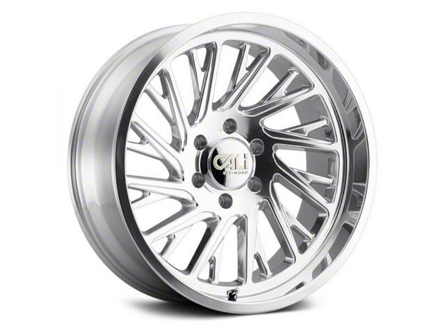 Cali Off-Road Purge Polished Milled 6-Lug Wheel; 22x12; -51mm Offset (15-20 Yukon)