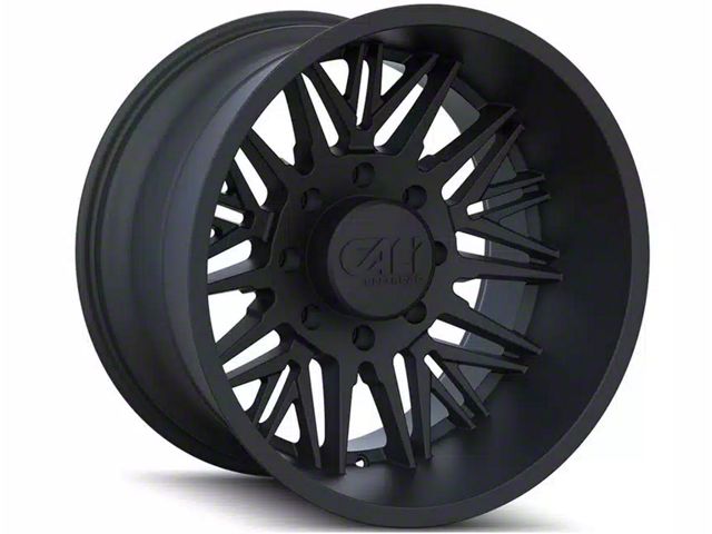 Cali Off-Road Rawkon Matte Black 6-Lug Wheel; 24x12; -51mm Offset (15-20 Yukon)