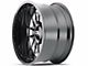 Cali Off-Road Summit Gloss Black Milled 6-Lug Wheel; 22x10; 0mm Offset (15-20 Yukon)