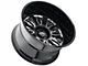 Cali Off-Road Vertex Gloss Black Milled 6-Lug Wheel; 22x12; -44mm Offset (15-20 Yukon)
