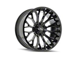 Cali Off-Road Evoke Gloss Black 6-Lug Wheel; 22x10; -19mm Offset (19-26 Silverado 1500)