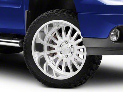 Cali Off-Road Summit Polished 6-Lug Wheel; 22x12; -51mm Offset (07-13 Sierra 1500)