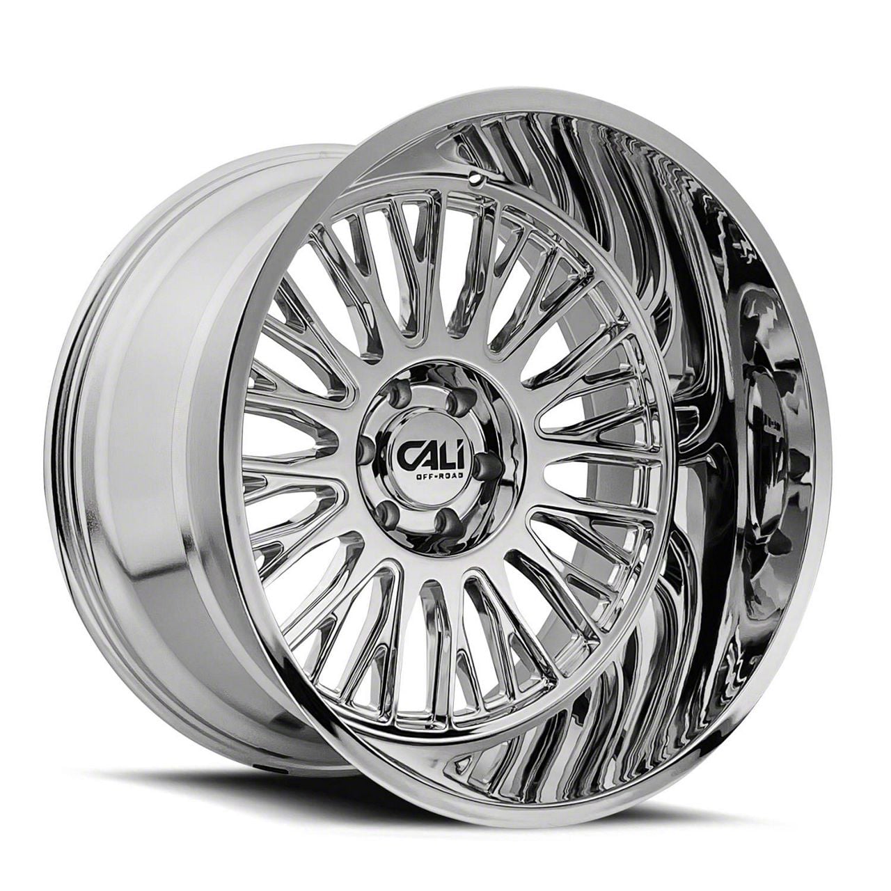 Cali Off-Road F-250 Super Duty Vertex Chrome 8-Lug Wheel; 20x10; -25mm ...