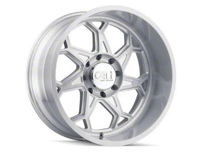 Cali Off-Road Sevenfold Brushed Milled 8-Lug Wheel; 24x12; -51mm Offset (99-07 F-250 Super Duty)