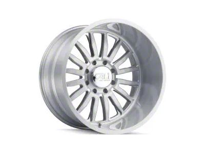 Cali Off-Road Summit Brushed Milled 8-Lug Wheel; 22x12; -51mm Offset (99-07 F-250 Super Duty)