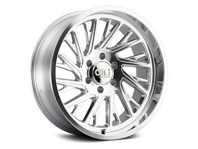 Cali Off-Road Purge Polished Milled 6-Lug Wheel; 22x12; -51mm Offset (99-06 Sierra 1500)