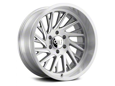 Cali Off-Road Invader Brushed 6-Lug Wheel; 22x12; -51mm Offset (99-06 Silverado 1500)
