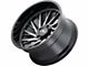 Cali Off-Road Purge Gloss Black Milled 6-Lug Wheel; 20x12; -51mm Offset (99-06 Silverado 1500)