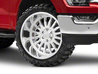 Cali Off-Road Summit Polished 6-Lug Wheel; 22x12; -51mm Offset (21-25 F-150)