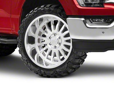 Cali Off-Road Summit Polished 6-Lug Wheel; 26x14; -76mm Offset (21-25 F-150)