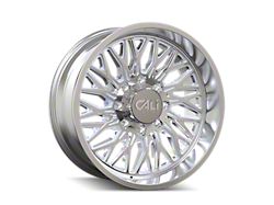 Cali Off-Road Crusher Polished 8-Lug Wheel; 22x10; -19mm Offset (23-25 F-350 Super Duty SRW)