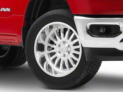 Cali Off-Road Summit Polished 6-Lug Wheel; 20x12; -51mm Offset (19-25 RAM 1500)