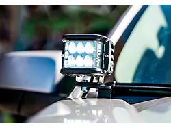 Cali Raised LED 27W Side Shooter LED Lights with Ditch Mounting Brackets (19-24 Ranger)