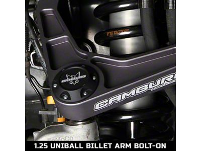 Camburg KINETIK Series Ball Joint Dust Cover Cap Set; 1.25-Inch (19-23 Ranger)