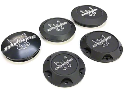 Camburg Tubular Upper Control Arm Press-On Dust Cover Cap Set; 1.25-Inch (19-23 Ranger)