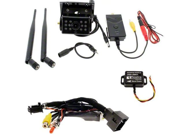 Camera Source Wireless Camera Kit for 4.20-Inch Factory Display (13-21 F-250 Super Duty w/ Factory Backup Camera)