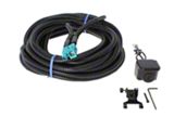 Factory Digital Mirror Camera Relocation Kit with Camera (19-26 Sierra 1500 w/ Factory Full Screen Rear View Mirror)