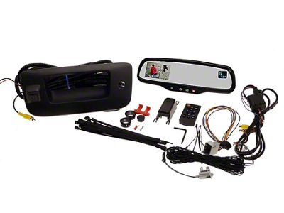 Camera Source Backup Camera Kit (07-08 Silverado 1500 w/o Passenger Airbag Indicator Light)