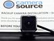 Camera Source Plug and Play Mini Camera Kit; 10-Foot Cable (20-21 Silverado 1500 WT w/ Factory Backup Camera Wiring & IOR RPO Code)