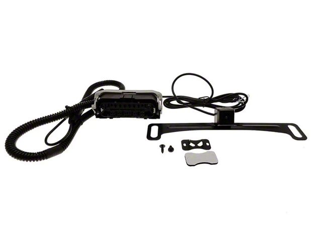 Camera Source Plug and Play Mini Camera Kit; 5-Foot Cable (2020 Silverado 3500 HD WT w/ Factory Backup Camera Wiring & IOR RPO Code)