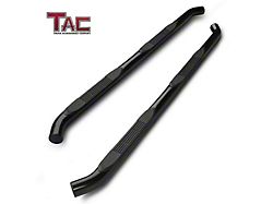 3-Inch Tubular Side Step Bars; Gloss Black (15-26 Canyon Crew Cab)