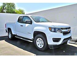 4-Inch Oval 4X Series Side Step Bars; Stainless Steel (15-22 Canyon Extended Cab)
