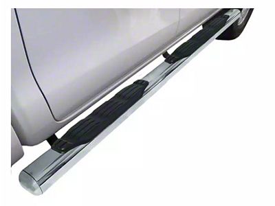 Go Rhino 5-Inch 1000 Series Side Step Bars; Polished (15-24 Canyon Crew Cab)