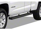 5-Inch iStep Running Boards; Black (15-26 Canyon Crew Cab)
