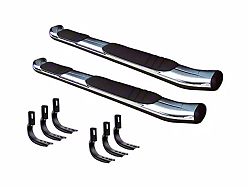 Go Rhino 5-Inch OE Xtreme Composite Side Step Bars; Chrome (15-26 Canyon Crew Cab)