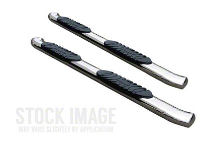 5-Inch Oval Premium Side Step Bars; Stainless Steel (15-25 Canyon Crew Cab)