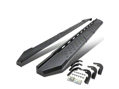 5.50-Inch Running Boards; Matte Black (15-22 Canyon Crew Cab)