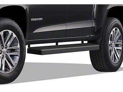 Perfit Zone Drop Running Boards – Side Step Bars – For Chevy Colorado/GMC Canyon Crew Cab 2015-2026 – 76.8" Black Carbon Steel