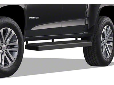 6-Inch iStep Running Boards; Black (15-25 Canyon Crew Cab)